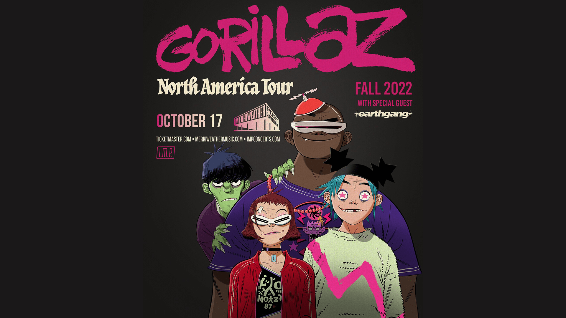Gorillaz Tour 2022 98 Rock Baltimore