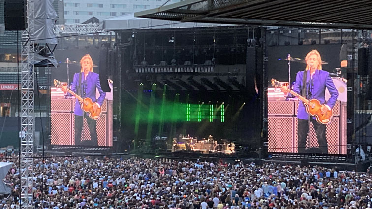 Sir Paul McCartney takes the stage at Camden Yards - Vimarsana News