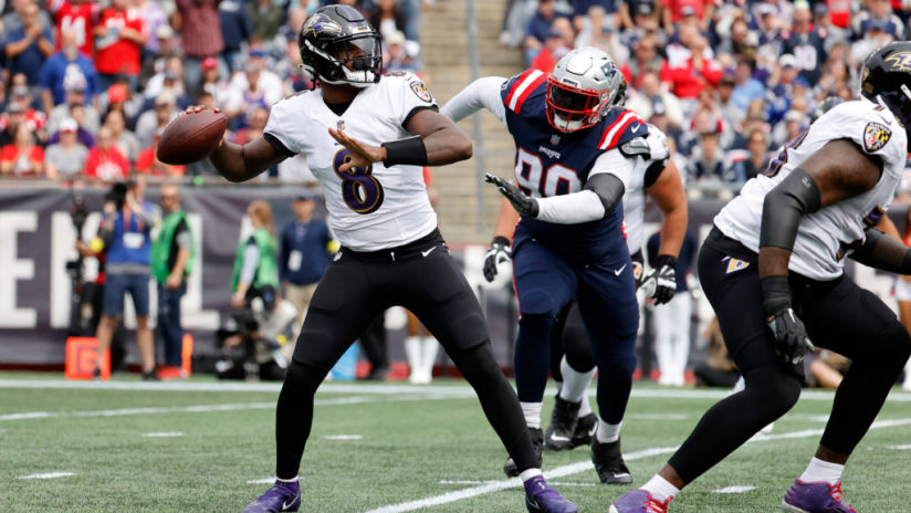 Ravens weather the storm for crucial win in New England - Vimarsana News