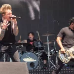 Papa Roach perform at the Sick New World music festival.LAS VEGAS^ NEVADA - May 13^ 2023