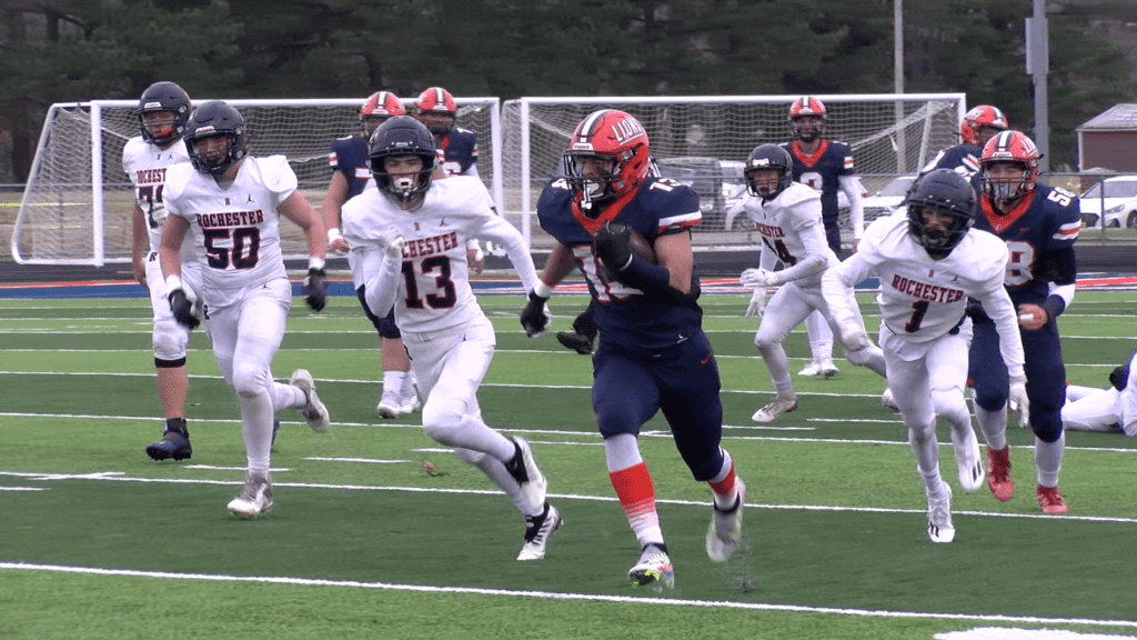 Rochester vs Carterville 4A football quarterfinal