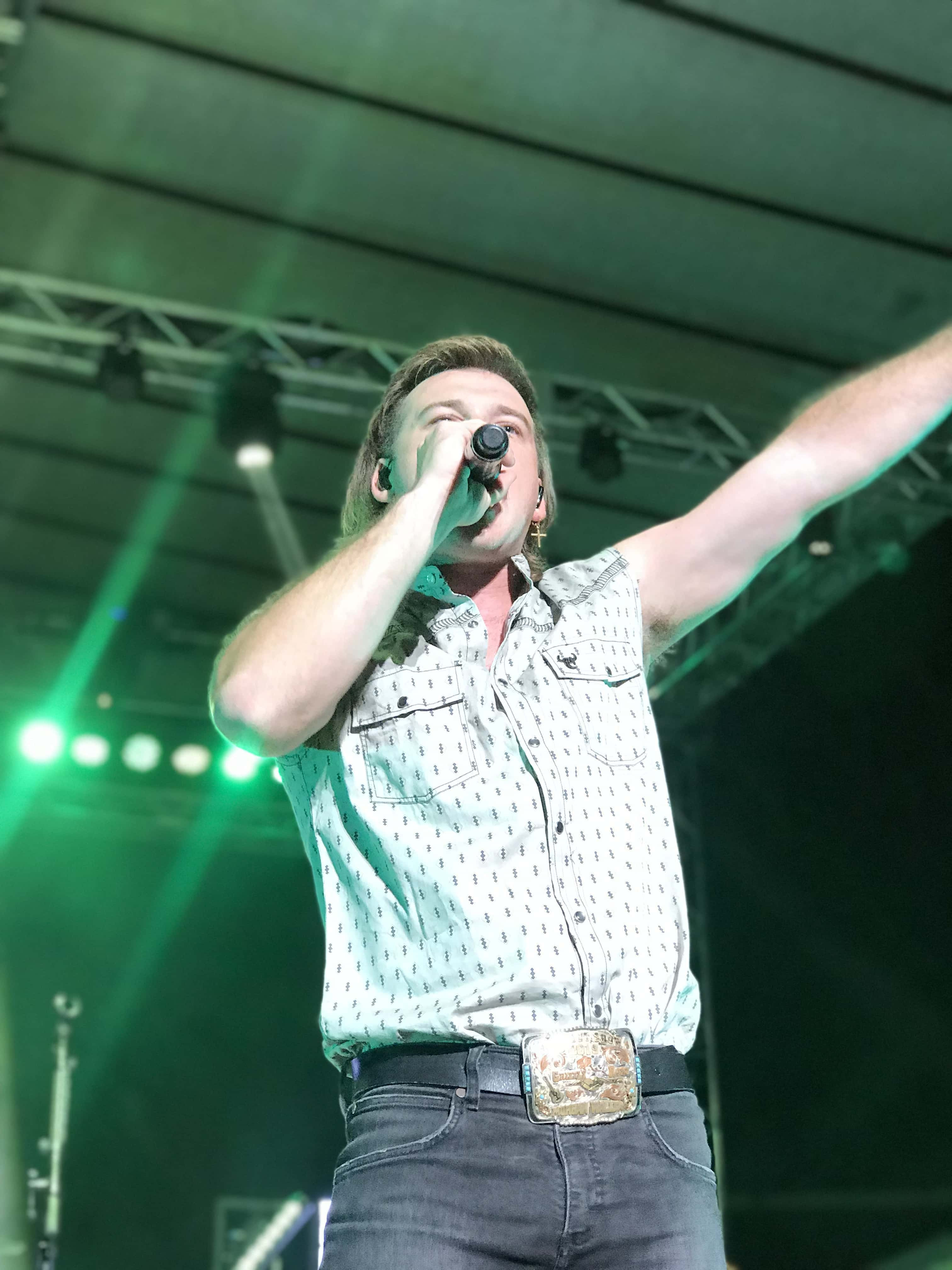 Wallen at the Tennessee Valley Fair September 9th, 2019 WCYQ