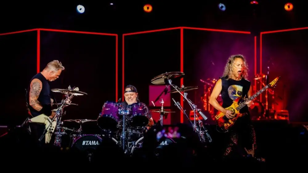 Concert of Metallica Pinkpop Festival^ The Netherlands June 17-19^ 2022.