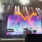 Weezer closes the Beal street music festival Memphis^ Tennessee USA - 05-01-2022