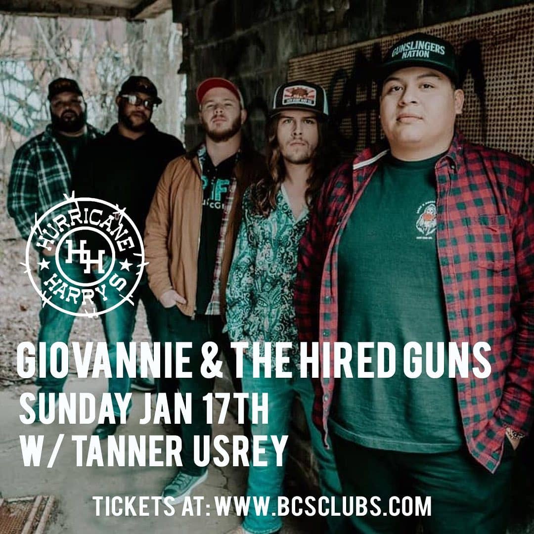 Giovannie & The Hired Guns w/ Tanner Usrey