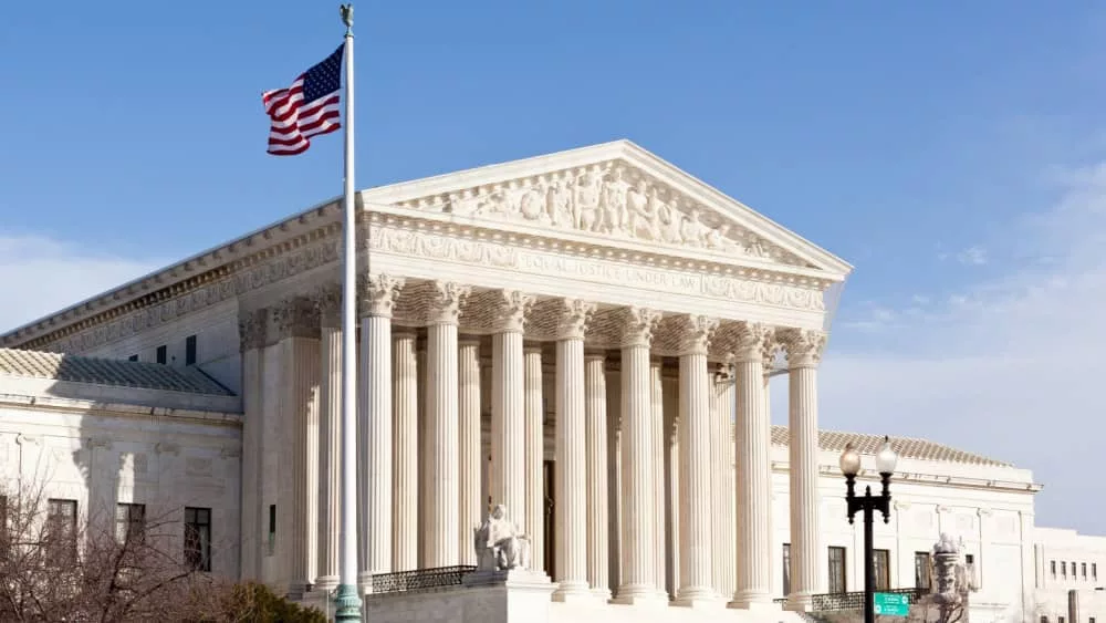 cascade of United States Supreme Court^ Washington DC