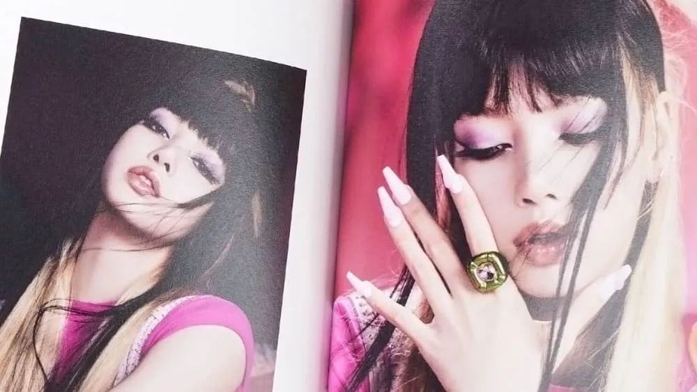 BORN PINK LP photobook with BlackPink's Lisa (Lalisa Manobal) on cover