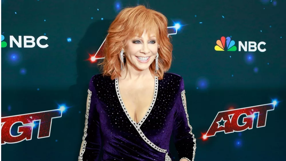 Reba McEntire at the America's Got Talent Season Fantasy League Photo Call at the Hotel Dena on September 20^ 2023 in Pasadena^ CA