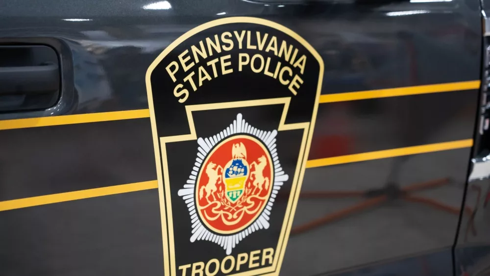 The Pennsylvania State Police Trooper emblem.