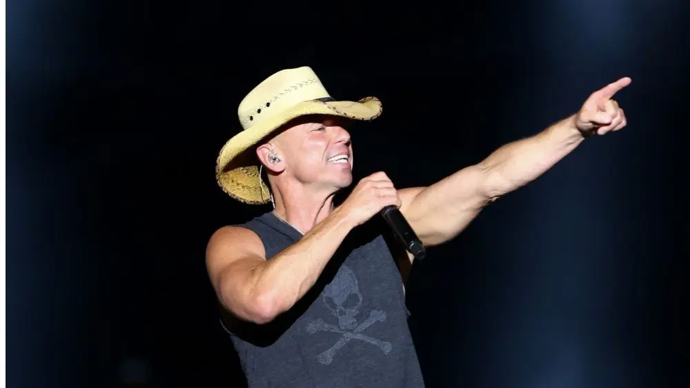 Singer Kenny Chesney performs onstage at the Runaway Country Music Fest at Osceola Heritage Park on March 19^ 2016 in Kissimmee^ Florida.