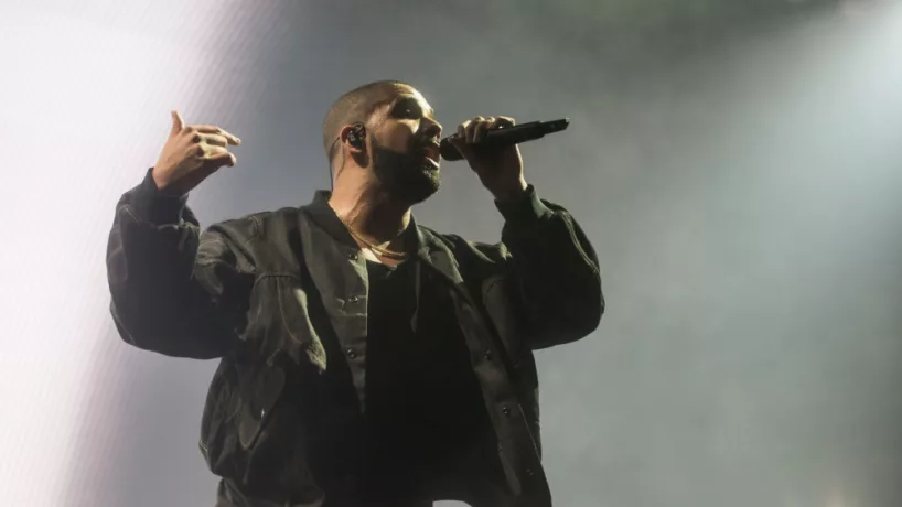 Drake preforms at Joe Louis Arena. Detroit^ Michigan - August 16 2016