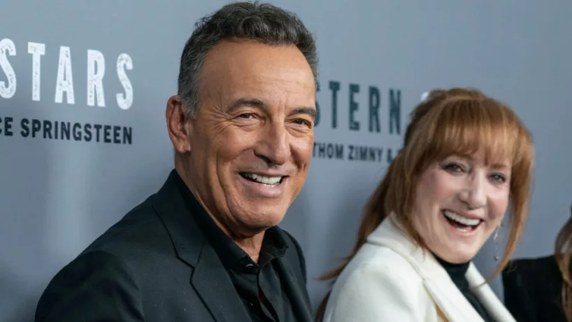 Bruce Springsteen and wife Patti Scialfa attend the New York special screening of Western Stars at Metrograph. New York^ NY - October 16^ 2019