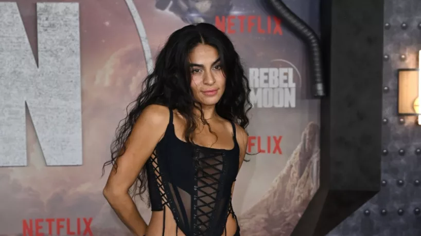 Jessie Reyez at the premiere for Rebel Moon - Part One: A Child of Fire at the TCL Chinese Theatre. LOS ANGELES^ USA. December 13^ 2023