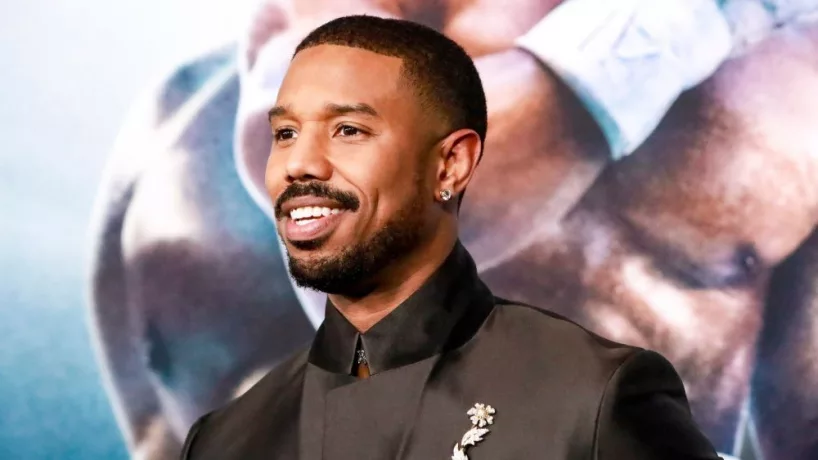 Michael B Jordan at the premiere of Creed III at the TCL Chinese Theatre IMAX. LOS ANGELS^ CA - FEB 27^ 2023