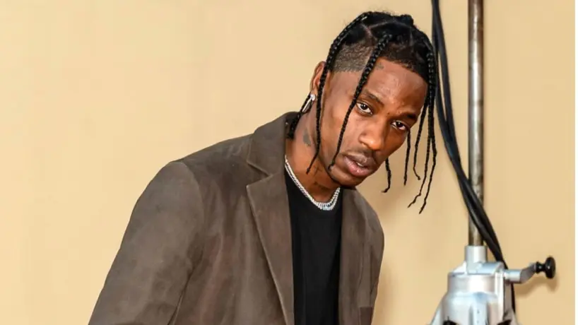 Travis Scott attends The Los Angeles Premiere Of "Once Upon a Time in Hollywood" held at TCL Chinese Theatre. Los Angeles^ CA - July 22^ 2019