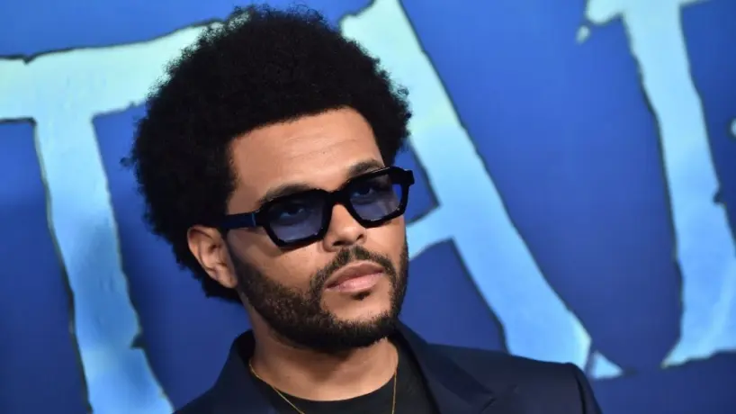 The Weeknd arrives for the ‘Avatar The Way of Water’ Hollywood Premiere on December 12^ 2022 in Hollywood^ CA