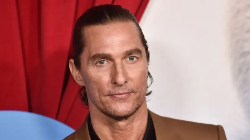 Matthew McConaughey arrives for the ‘Sing 2’ Premiere on December 12^ 2021 in Los Angeles^ CA