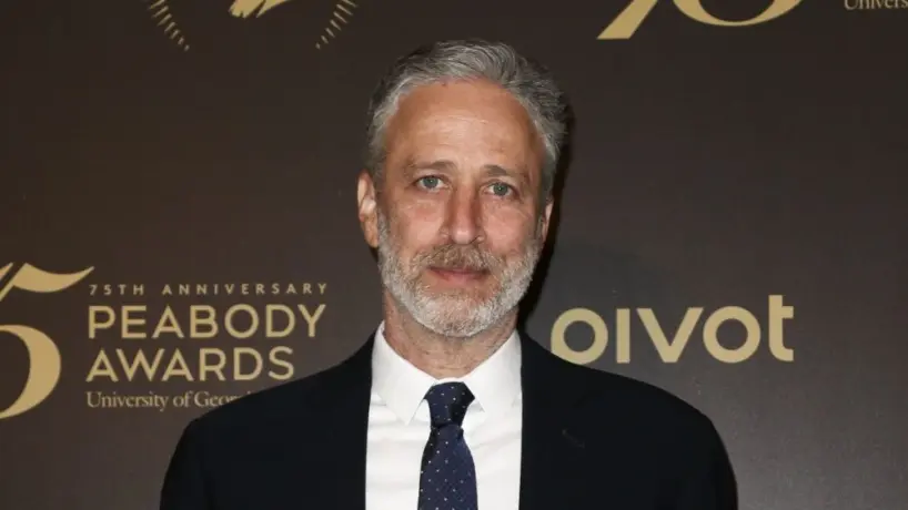 Jon Stewart attends the 75th Annual Peabody Awards Ceremony at Cipriani Wall Street on May 21^ 2016 in New York City.