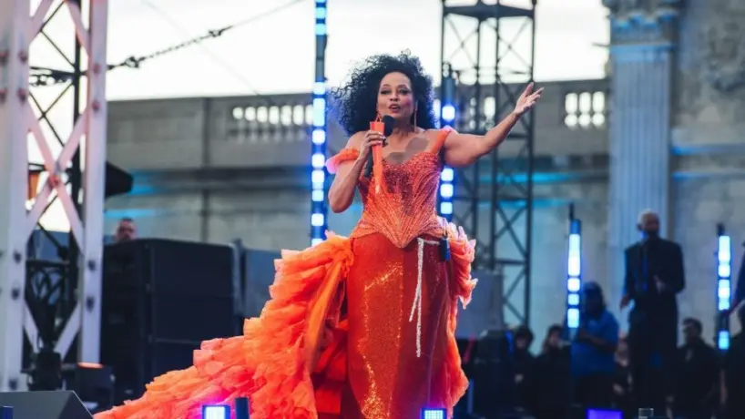 Diana Ross in concert at The Michigan Central Station Detroit^ Michigan June 6 2024