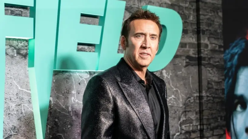 Nicholas Cage attends premiere of Universal Pictures Renfield at MoMA in New York on March 28^ 2023