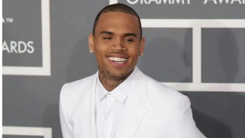 Chris Brown arrives to the 2013 Grammy Awards on February 10^ 2013 in Hollywood^ CA