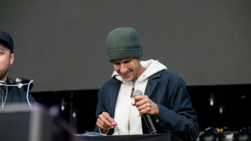 Mike D. in concert at BottleRock Napa Valley in Napa^ CA NAPA^ CA - MAY 25^ 2018