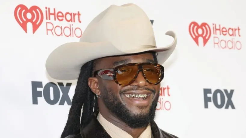 Shaboozey at the 2026 iHeartRadio Music Awards at Dolby Theatre LOS ANGELES^ CA - MARCH 26^ 2026