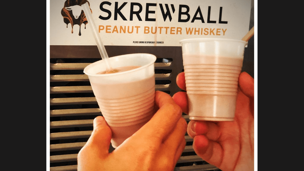 Skrewball Peanut Butter Ice Cream Shots at Cj's Public House Rock