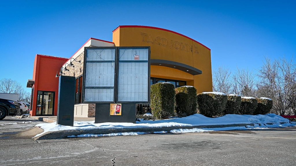 Taco John's closes Rockford location Rock River Current