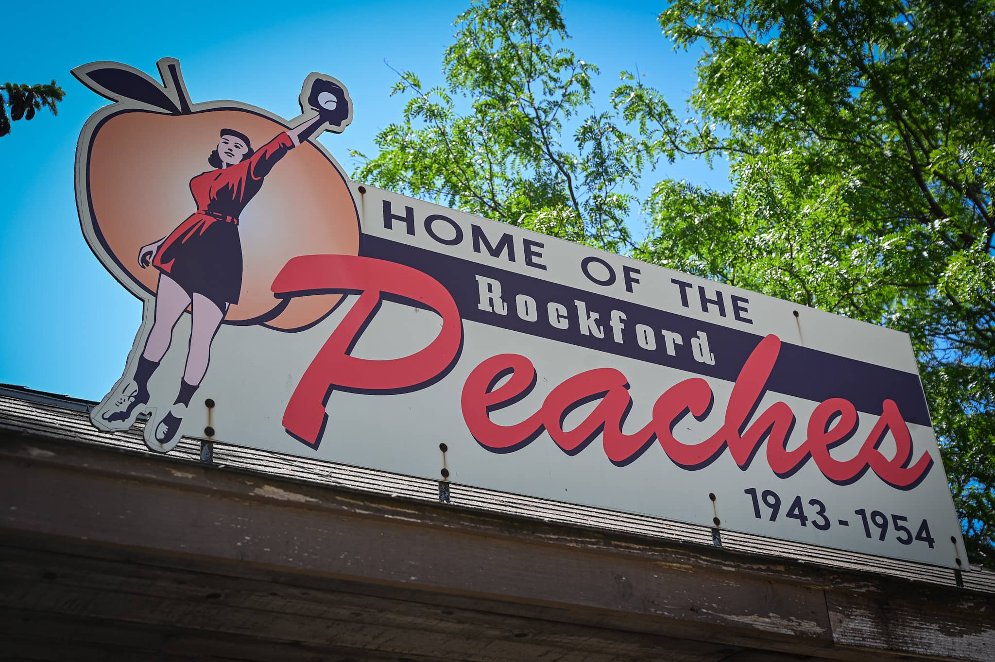 Rockford Peaches  Beyer Stadium & Midway Village Museum