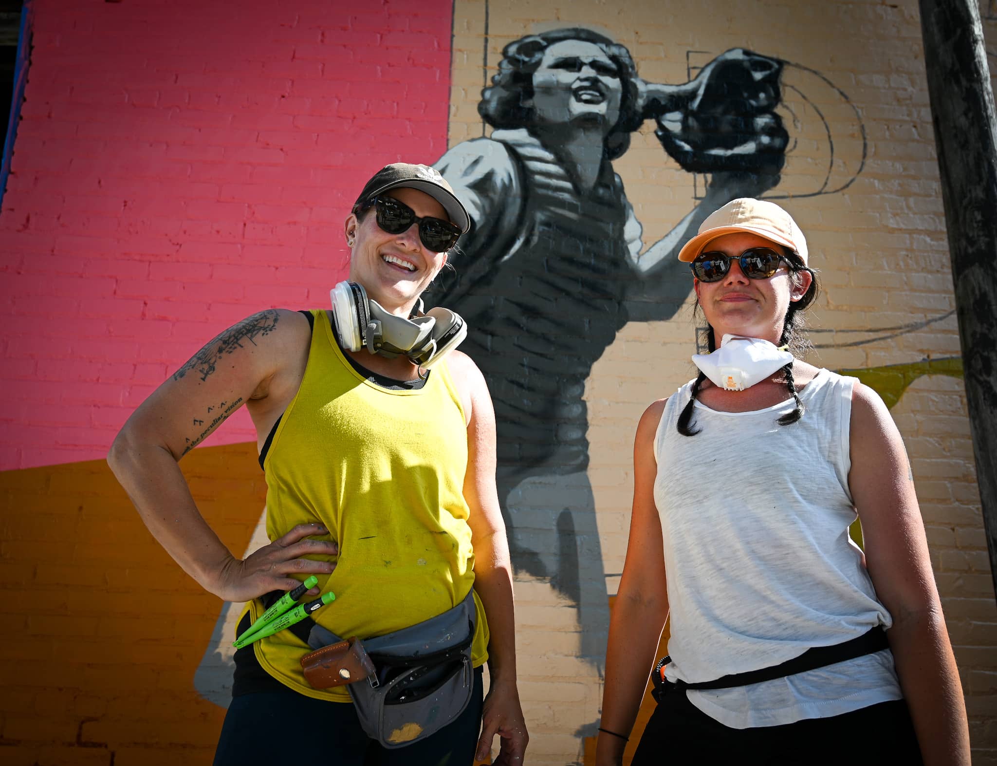 Vibrant Rockford Peaches mural in Midtown is complete