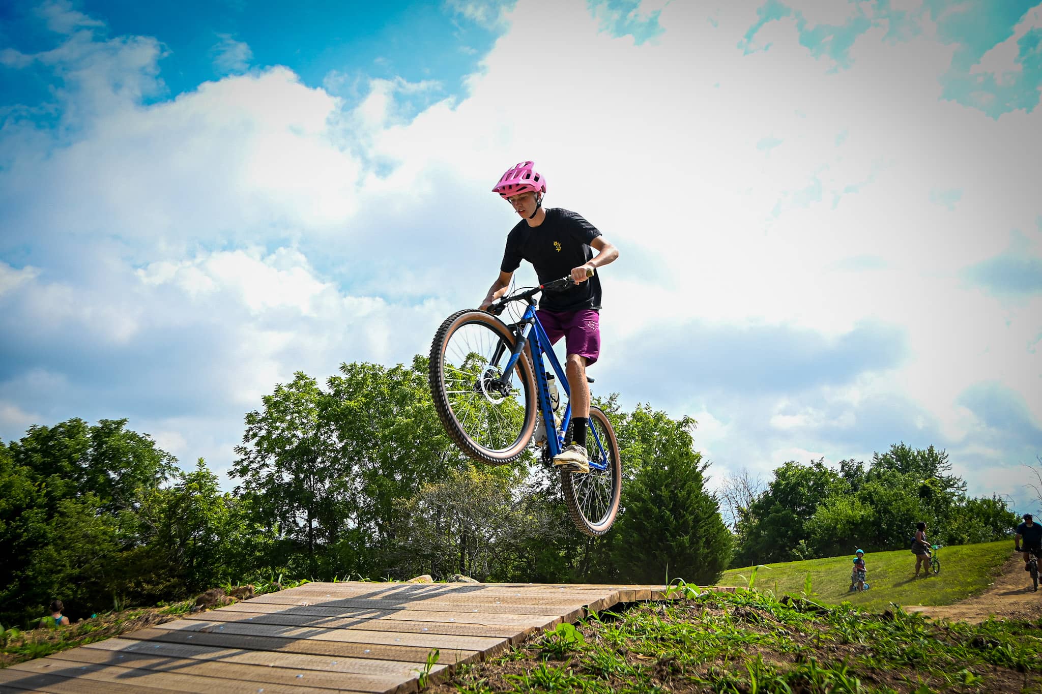 Flowy friendly new freestyle mountain bike course opens at