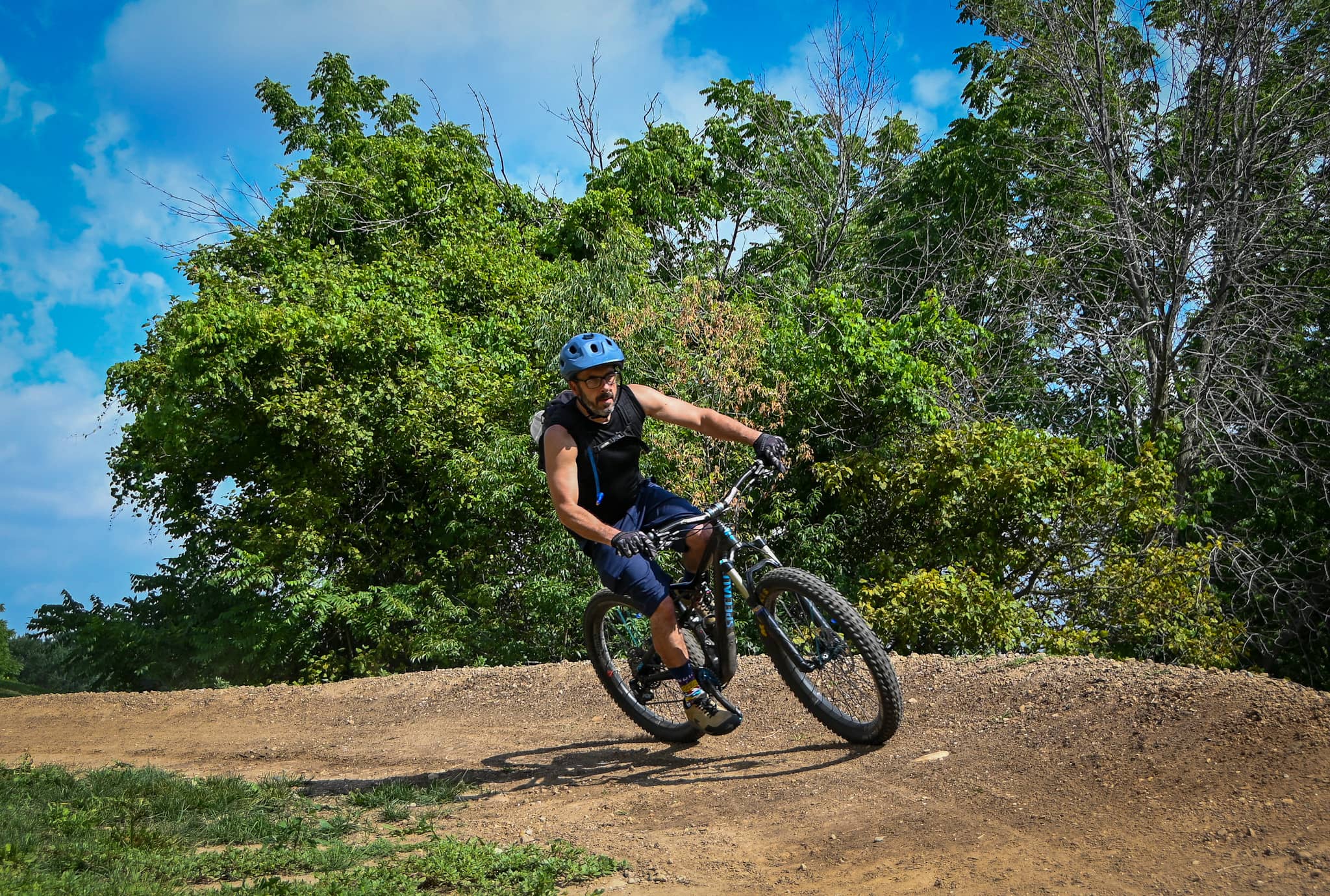 Flowy,' 'friendly' new freestyle mountain bike course opens at