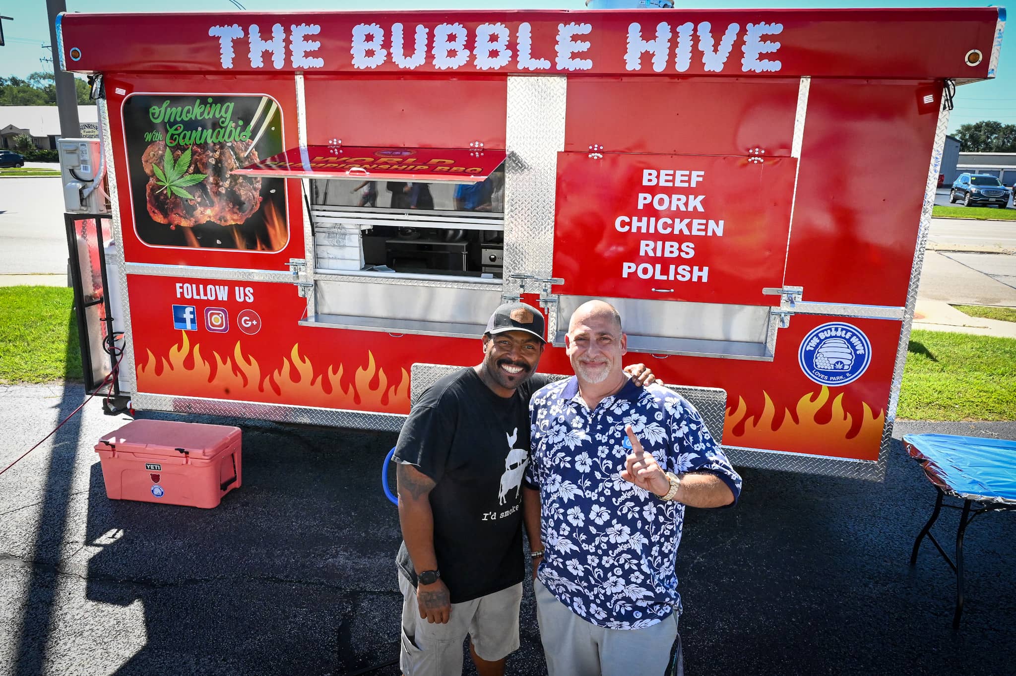 The Bubble Hive food truck