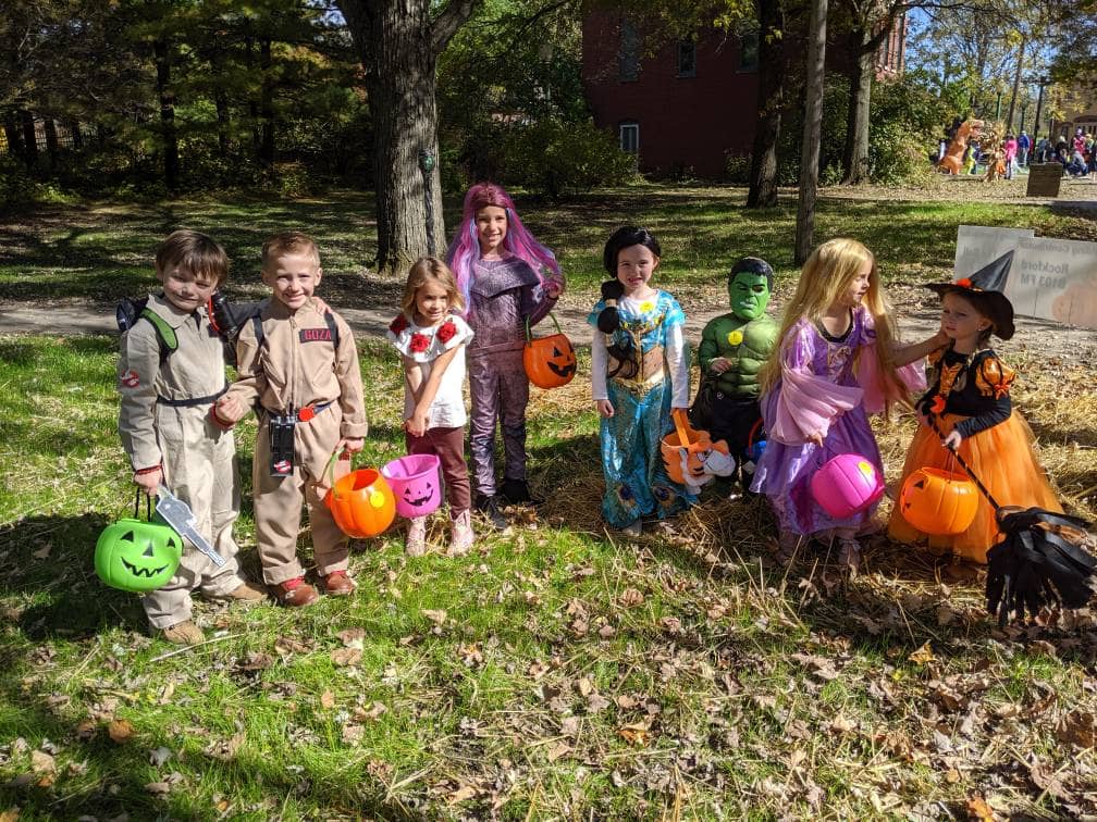 Midway Village trick-or-treat