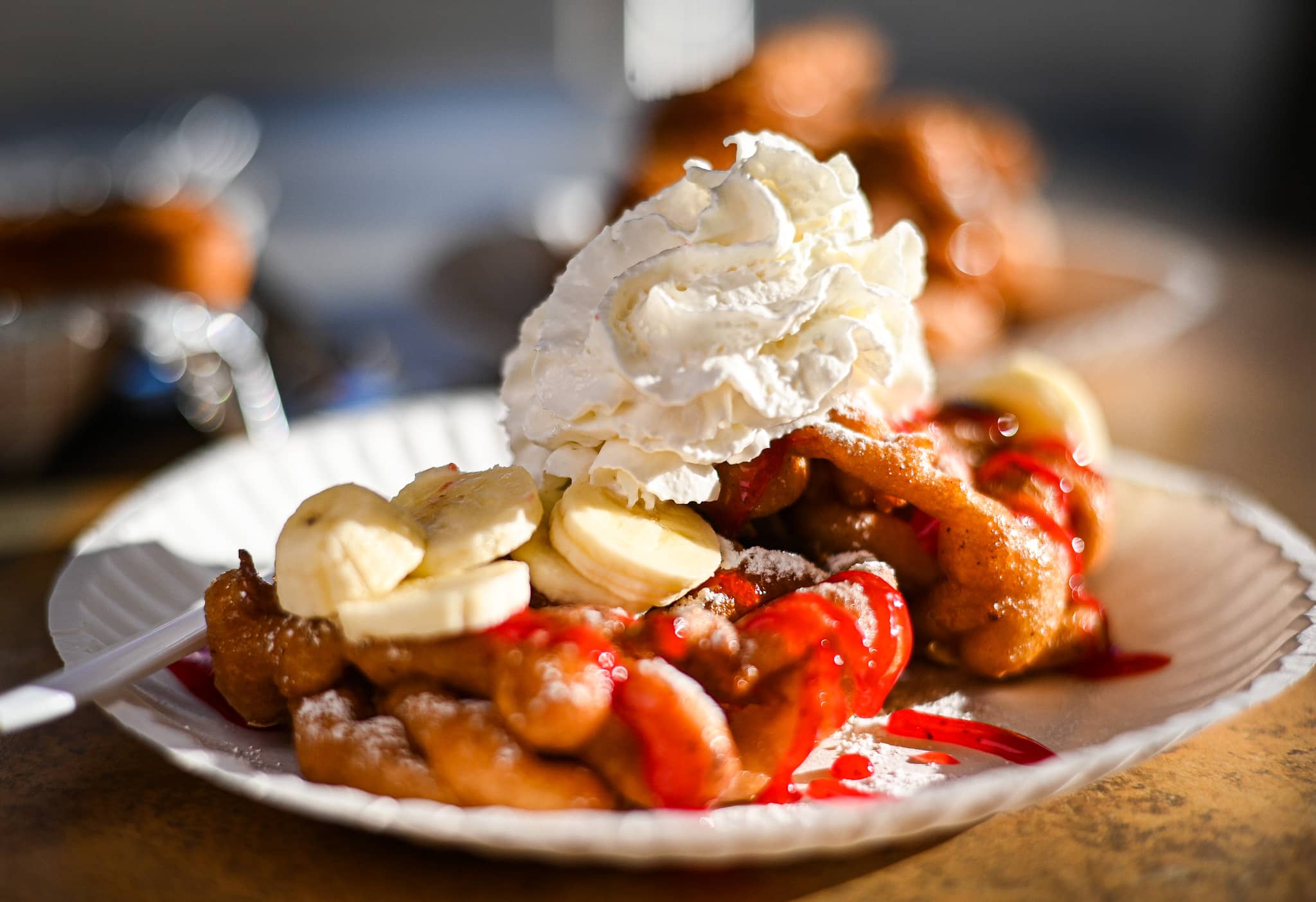 TNT Funnel Cake