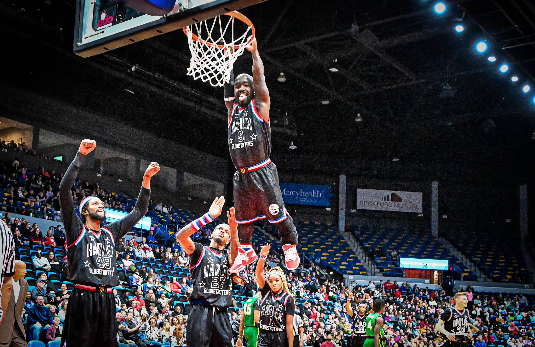 Harlem Globetrotters to slam dunk into the Blue Cross Arena