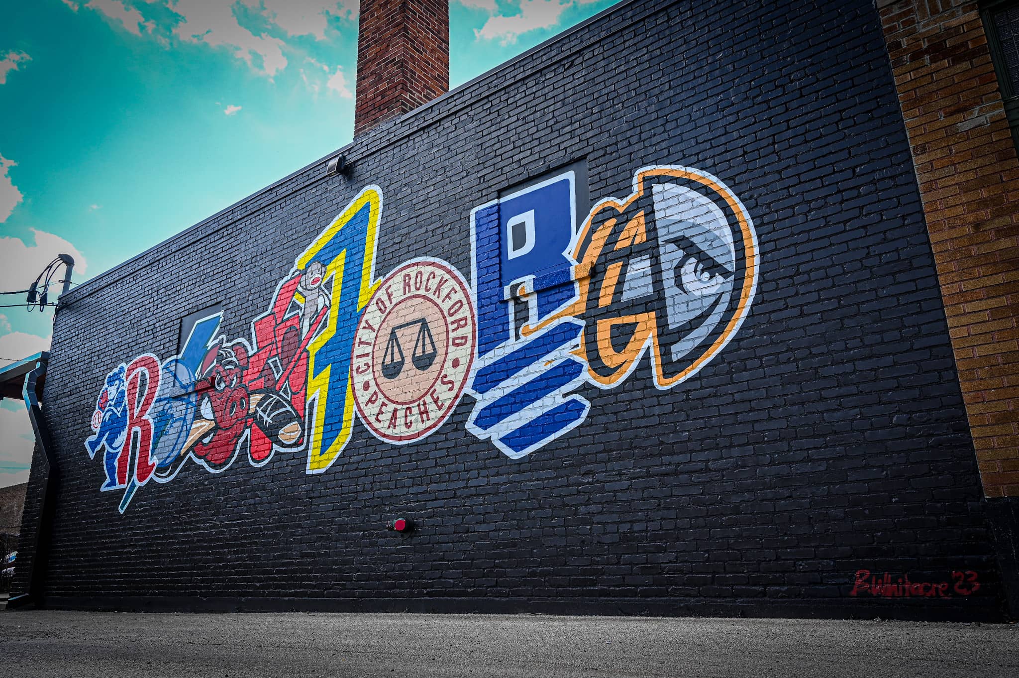 Want to see this new Rockford mural on a T-shirt? There's a plan in the  works