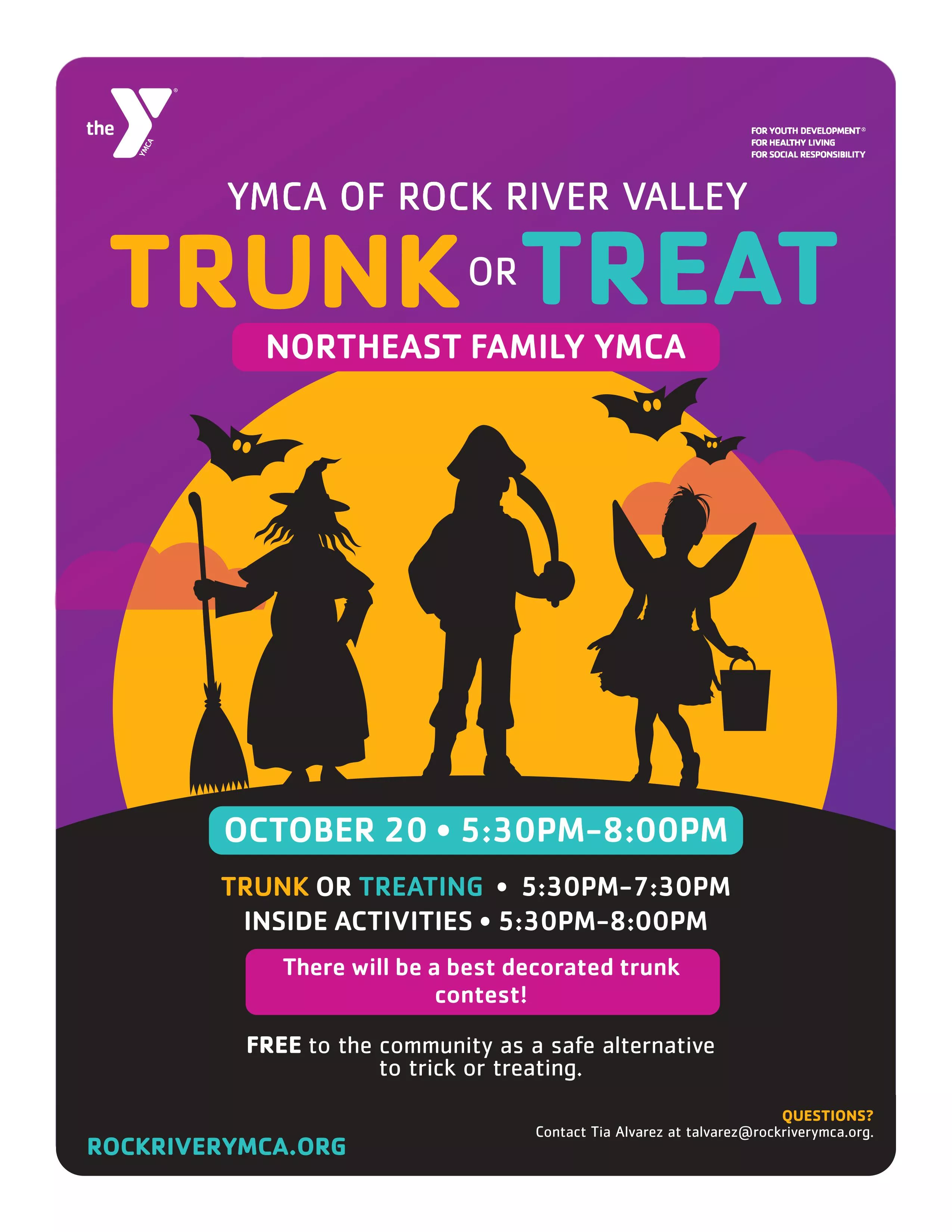 YMCA Of Rock River Valley Trunk Or Treat! Rock River Current