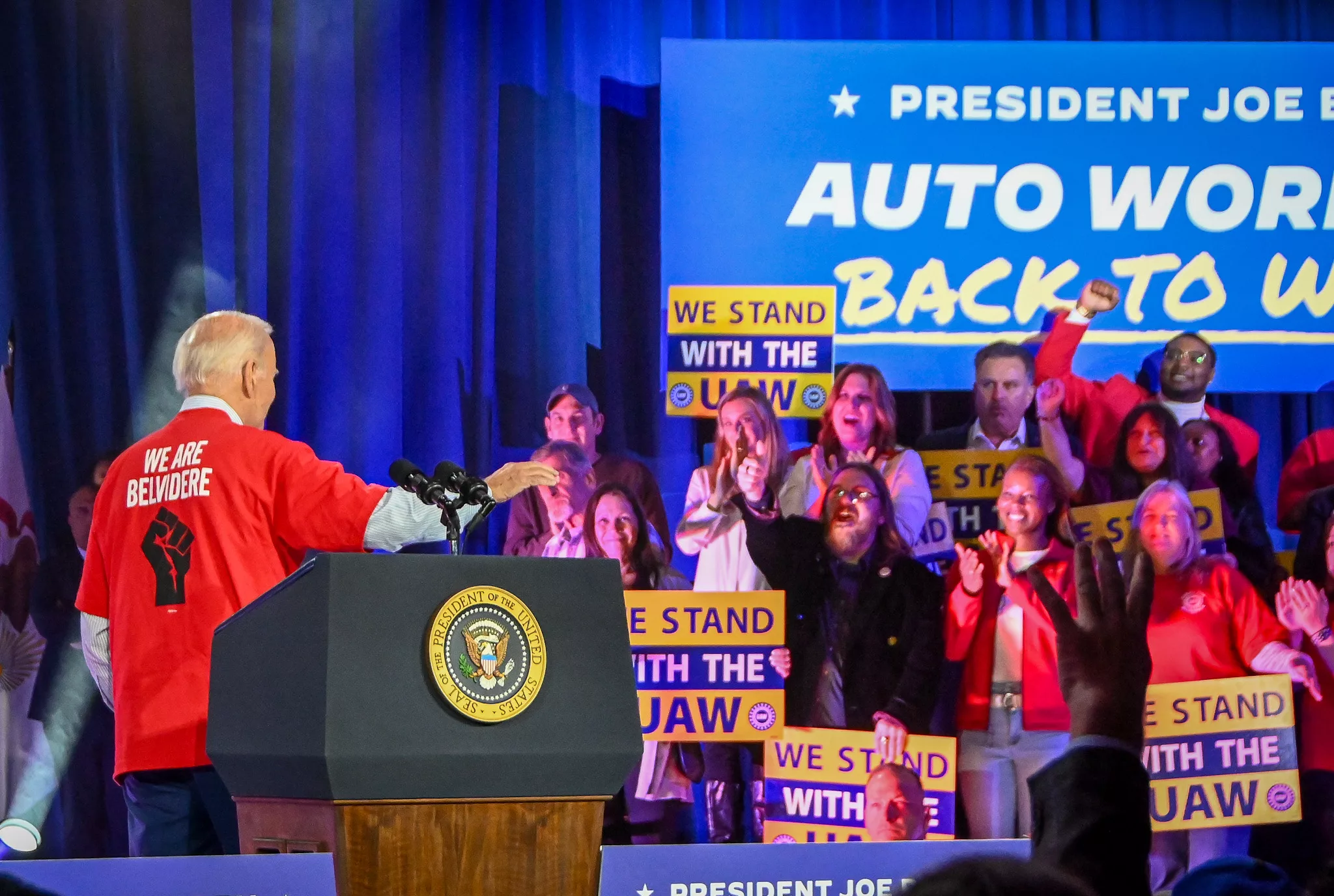 President Biden to travel to Belvidere Thursday to spotlight UAW, President Biden In The Stateline