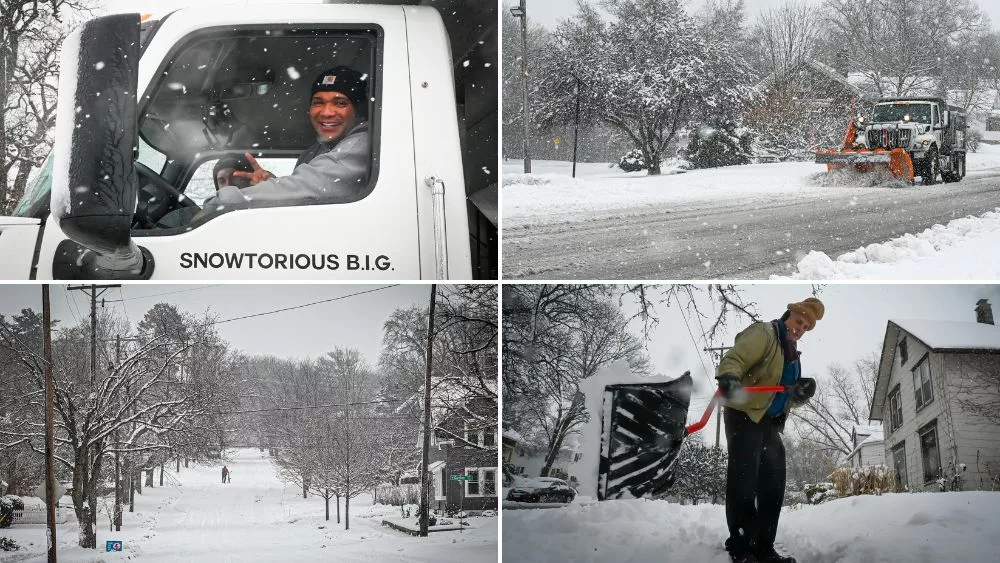 Photos Winter storm brings several inches of snow to Rockford region