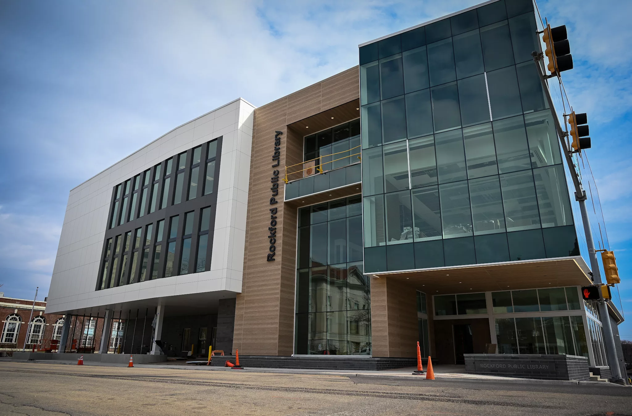 Photos: Future Downtown Rockford Public Library Under Construction ...