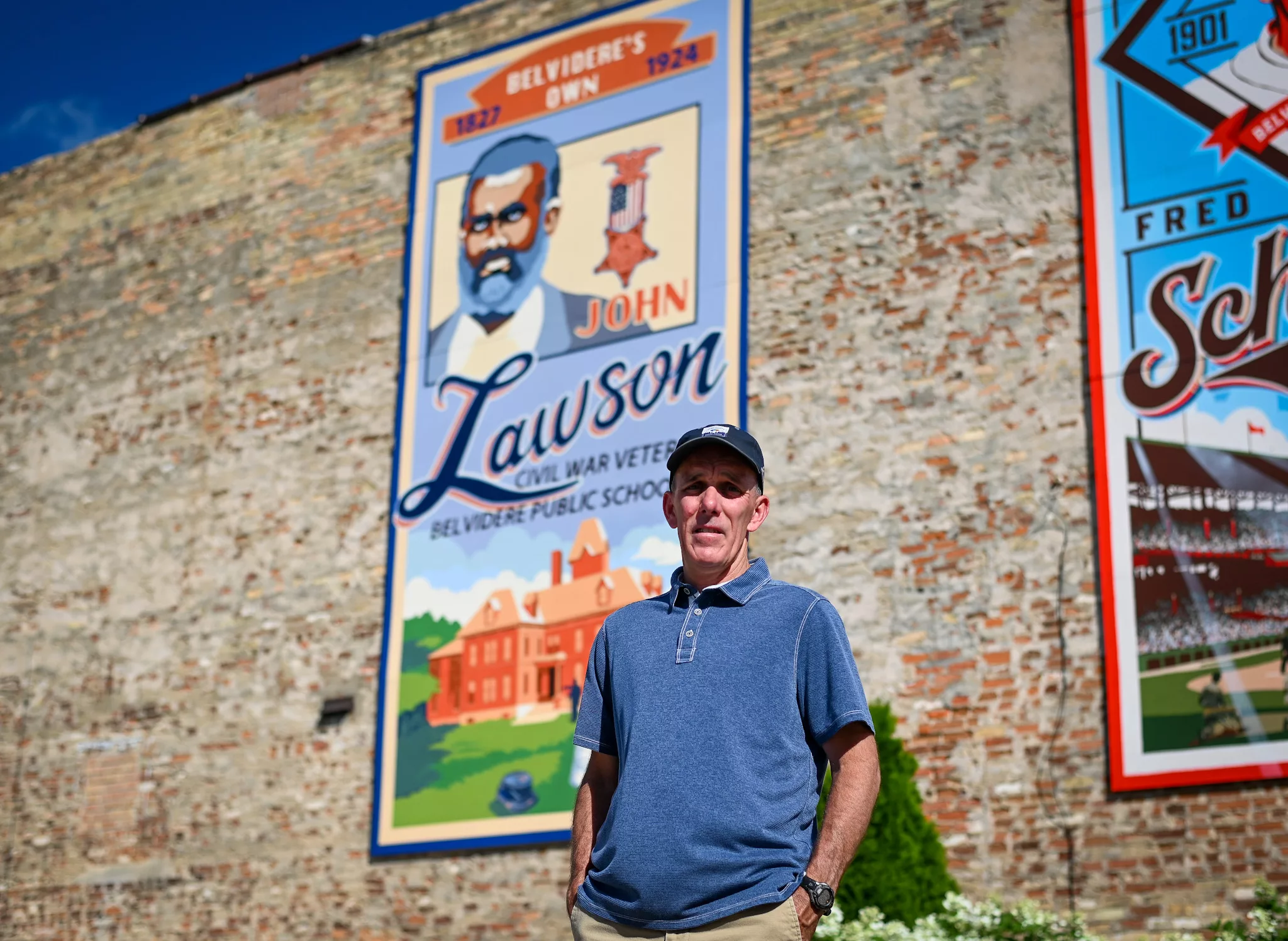 Belvidere's latest mural honors a Civil War veteran who escaped slavery ...