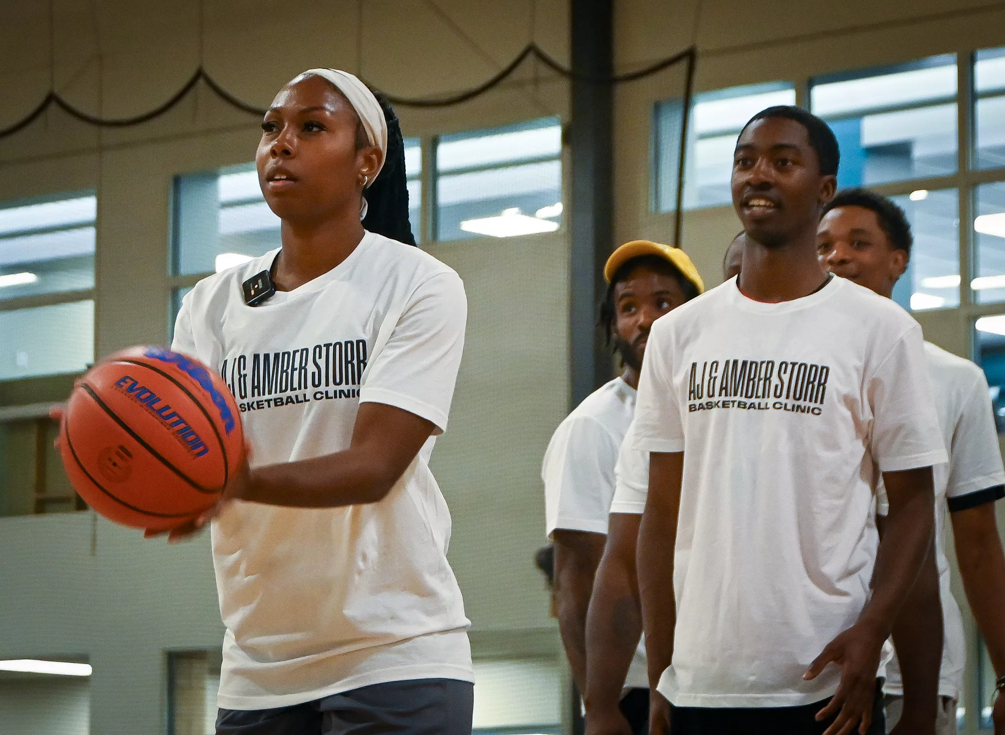 Amber and AJ Storr return to Rockford to lead basketball camp at gym where  they 'grew up' | Rock River Current