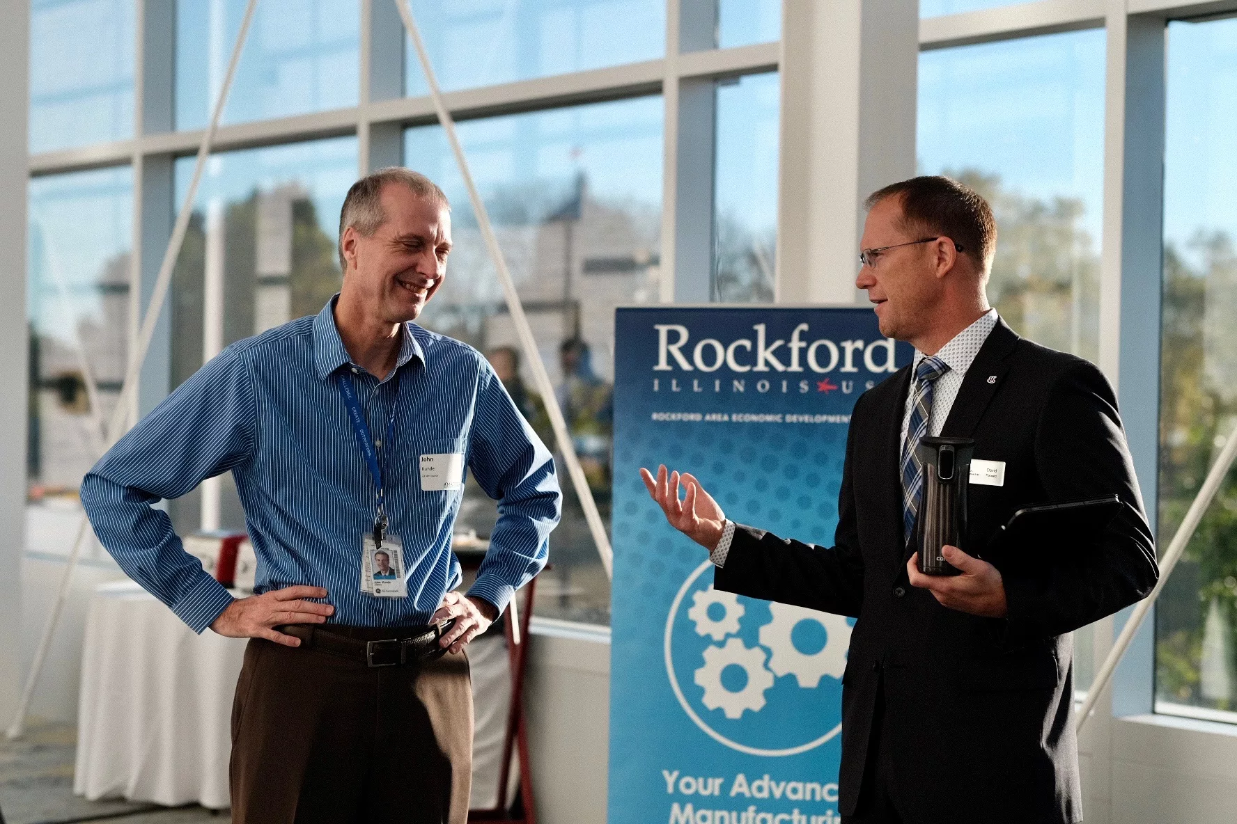 Aerospace industry leaders from around the Midwest meet in Rockford for