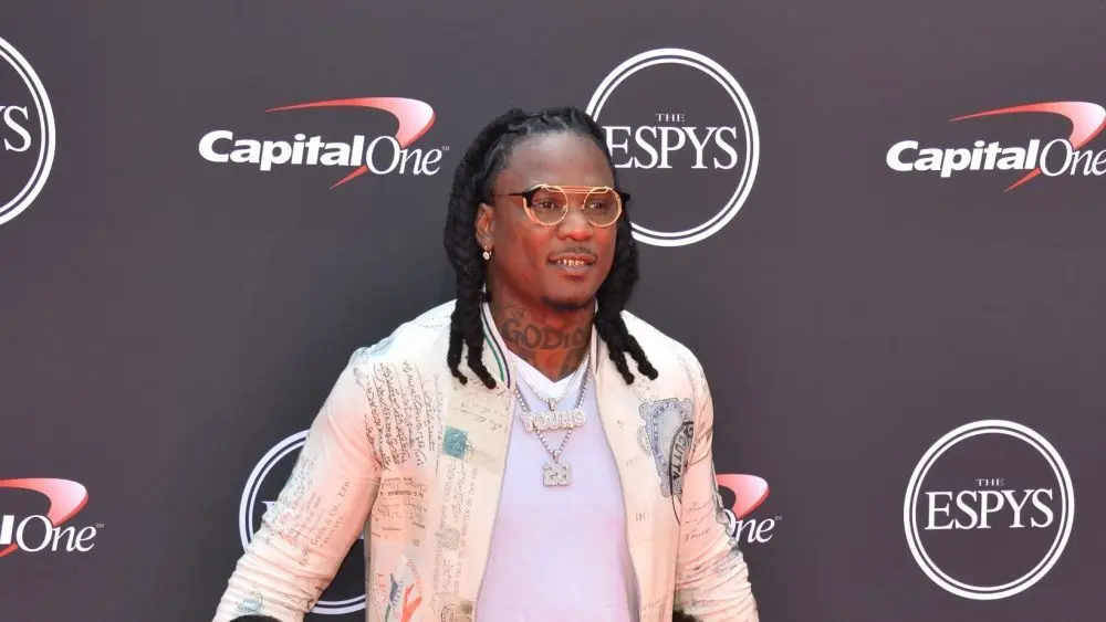 Chris Johnson at the 2018 ESPY Awards at the Microsoft Theatre LA Live LOS ANGELES^ CA - July 18^ 2018