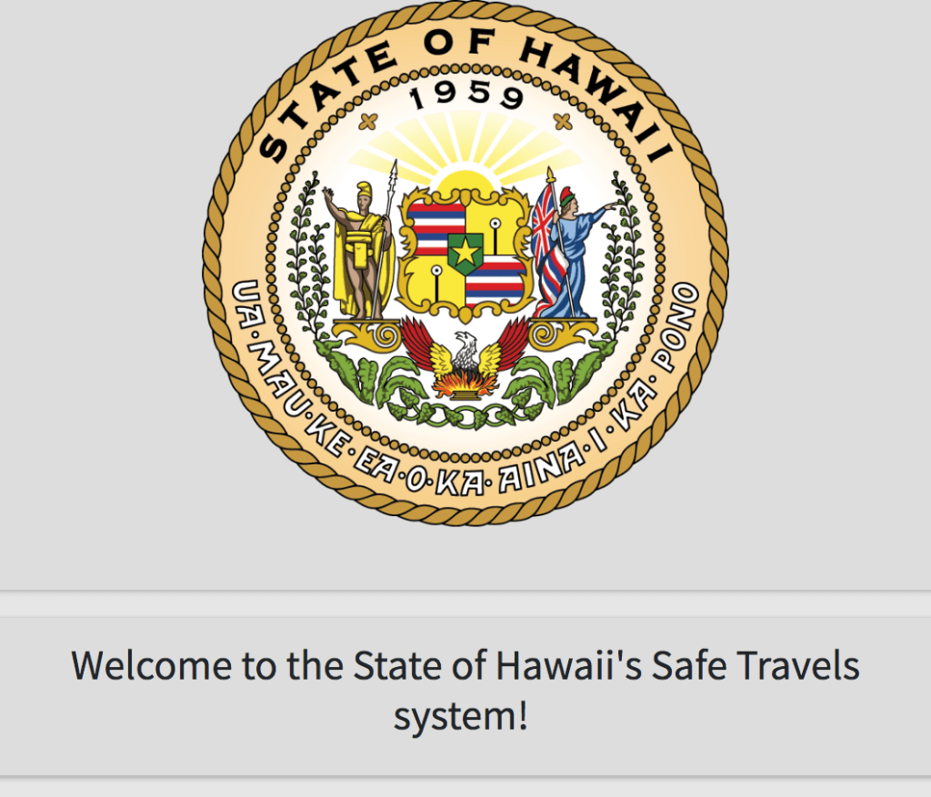 safe travels hawaii international