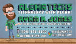 AlohaTechs - Business Card - Front