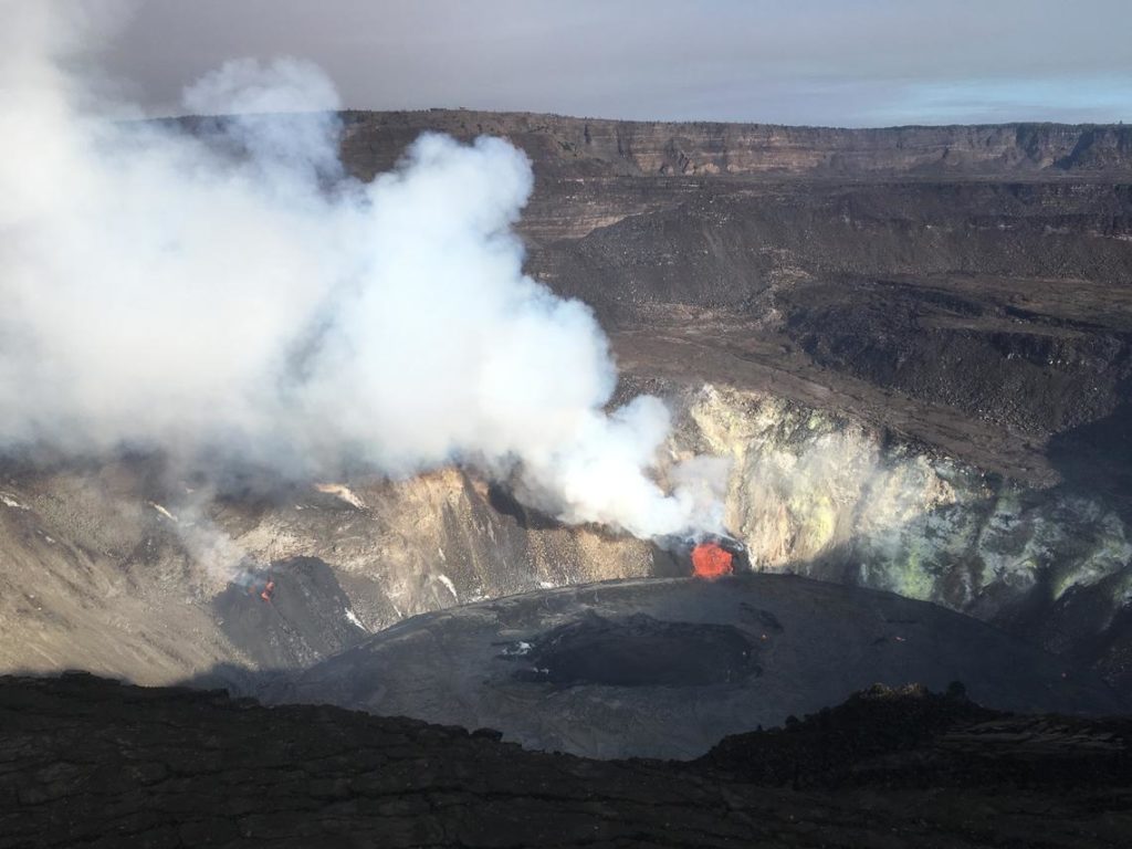 HVO: no significant change at Kilauea–eruption inside crater - Vimarsana News