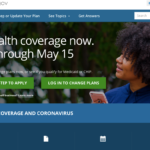 healthcare.gov home page screenshot